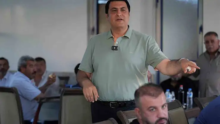 Yılmaz 42 mahalle muhtarı ile bir araya geldi