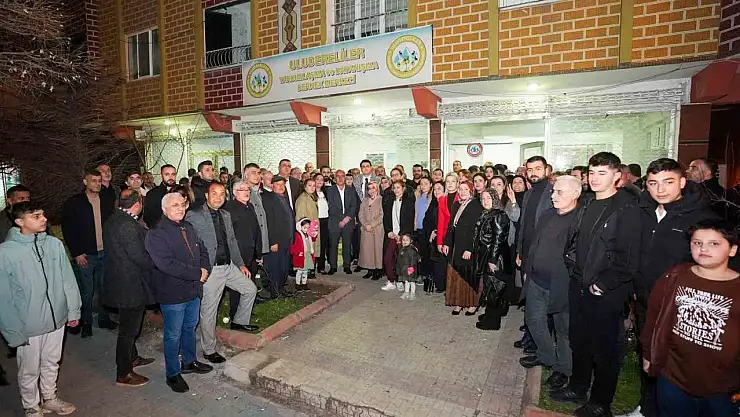 Yılmaz'dan Uludereliler Derneği'ne ziyaret