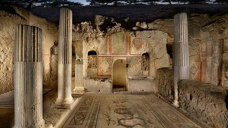 Zeugma Antik Kenti'ndeki Muzalar Evi 2025'te ziyarete açılıyor