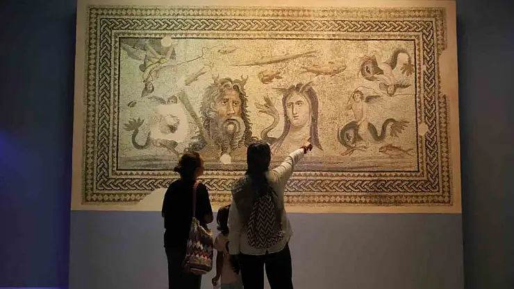 Zeugma Mozaik Müzesi, 2025'in ilk 8 ayında yaklaşık 400 bin ziyaretçiyi ağırladı