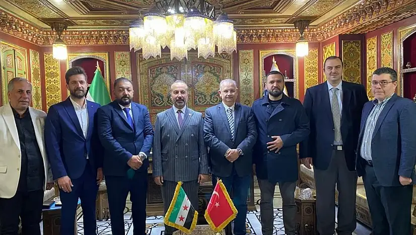 14 yıl sonra Türk İş Dünyası Heyeti Şam'ı ziyaret etti