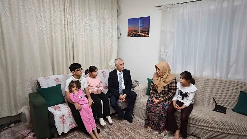 Başkan Tahmazoğlu'ndan aile ve esnaf ziyaretleri