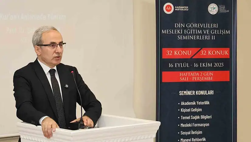 Din Görevlileri Mesleki Eğitim ve Gelişim Seminerleri 2 başladı