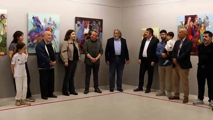 Ferahoğlu, SANKO Sanat Galerisi'nde resim sergisi açtı
