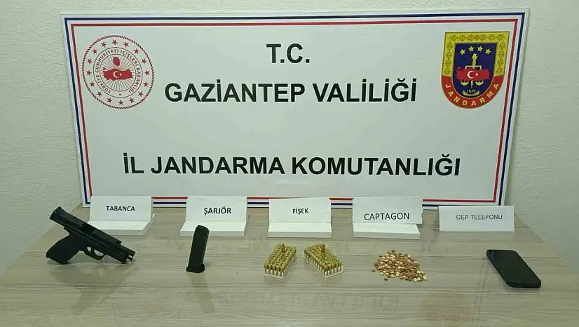 Gaziantep'te 200 adet captagon hap ele geçirildi: 1 şahıs tutuklandı