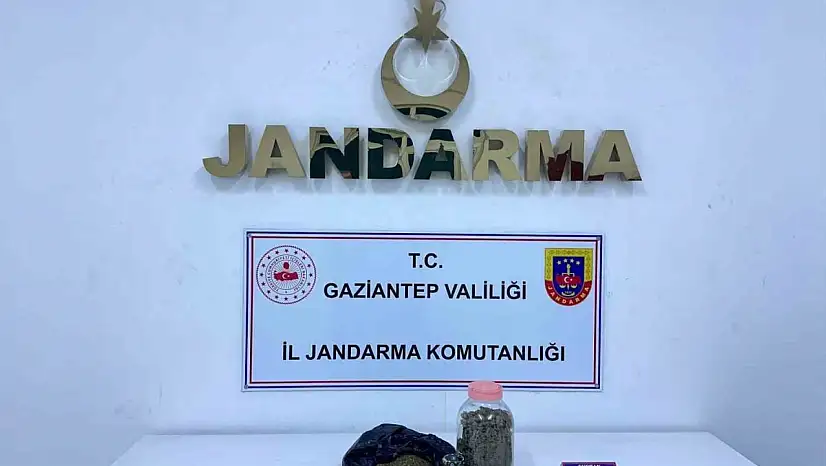 Gaziantep'te 4 kilo skunk ele geçirildi: 1 şahıs tutuklandı