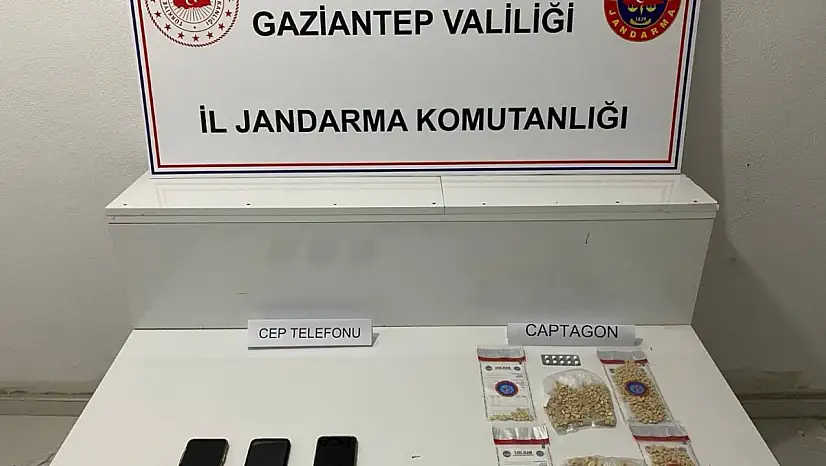 Gaziantep'te 5 bin adet uyuşturucu hap ele geçirildi: 2 şahıs tutuklandı