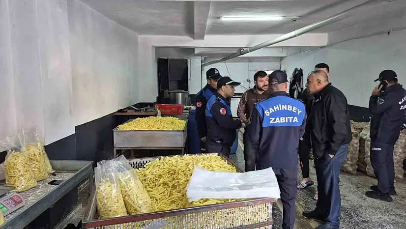 Gaziantep'te halk sağlığını tehdit eden 600 kilo cips ele geçirildi