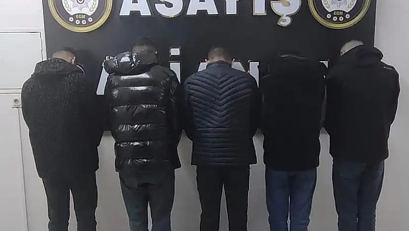 Gaziantep'te iki iş yerine silahla ateş edilmesine ilişkin 5 şüpheli yakalandı