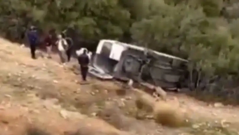 Gaziantep'te tarım işçilerini taşıyan minibüs şarampole uçtu: 1 ölü, 3 ağır yaralı