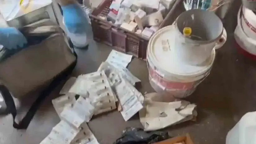 Gaziantep'te usulsüz şekilde üretilen 2 bin 334 adet tıbbi ilaç ele geçirildi