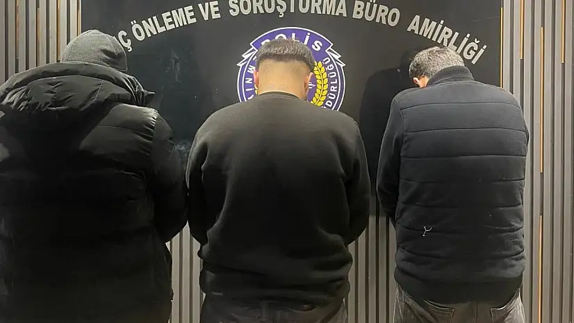 Gaziantep'te uyuşturucu operasyonu: 3 gözaltı