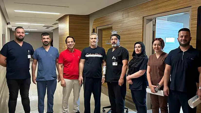 Gaziantep'te yapay kalp cihazı ile anjiyo hayat kurtardı