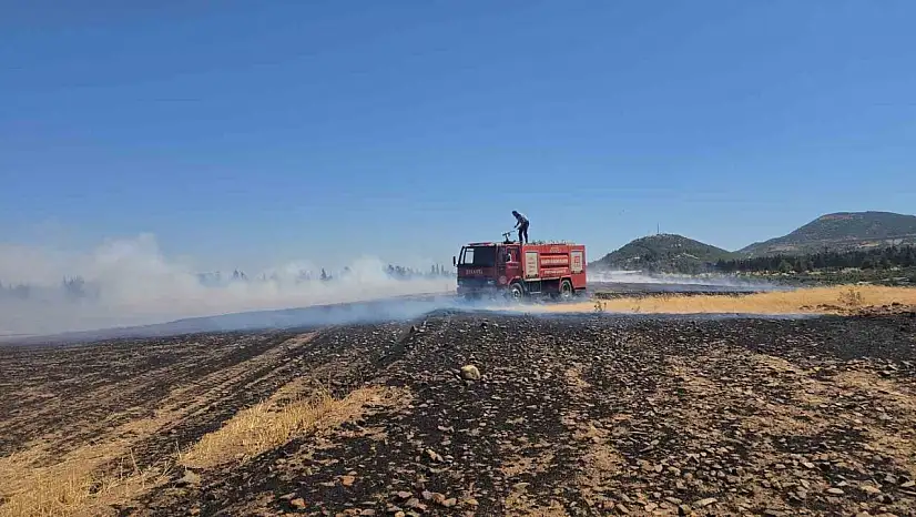 İslahiye'de 150 dönüm arazi kül oldu
