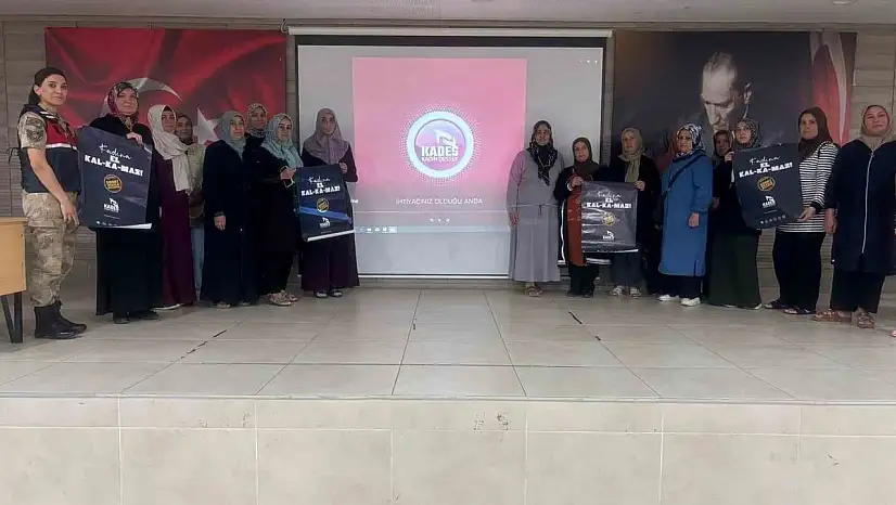 Jandarma ekipleri KADES uygulamasını tanıttı