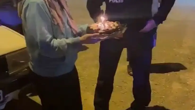Kavga ihbarına giden polislere 10 Nisan sürprizi