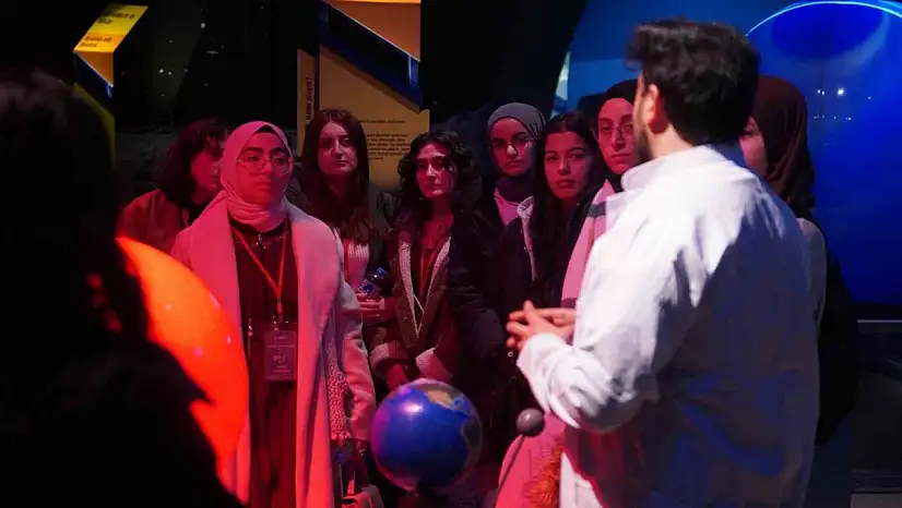 Müzeyyen Erkul Gaziantep Bilim Merkezi, Türkiye'nin dört bir yanından öğrenci ağırladı