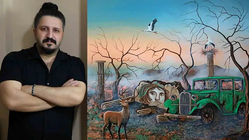 Ressam Selman Uzun SANKO Sanat Galerisi'nde sergi açacak