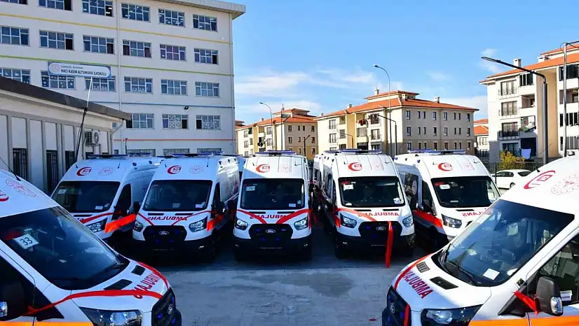 Sağlık Bakanlığı'ndan Gaziantep'e 16 yeni ambulans