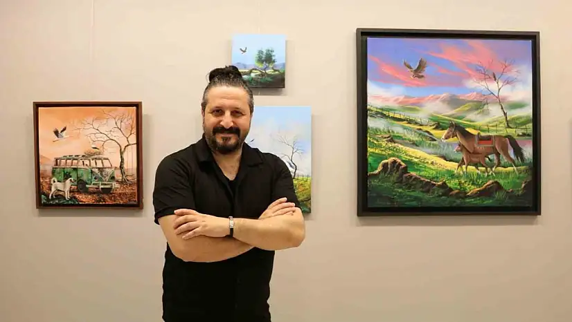 SANKO Sanat Galerisi'nde 'Sessiz Tanıklar' temalı resim sergisi