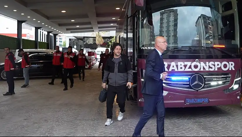 Trabzonspor, Türkiye Kupası finali için Gaziantep'te