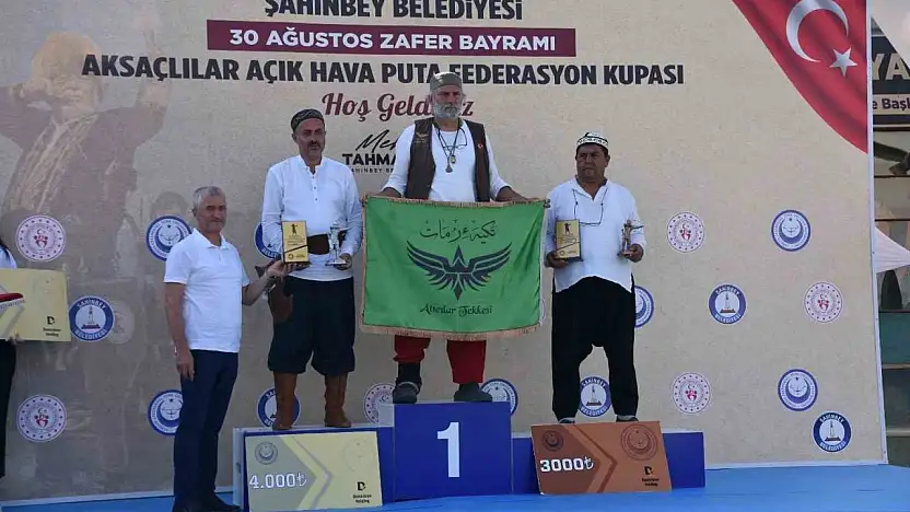 Aksaçlılar Açık Hava Puta Federasyon Kupası'nda şampiyonlar belli oldu