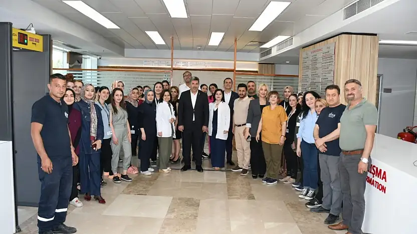 ANKA'da geleneksel bayramlaşma töreni