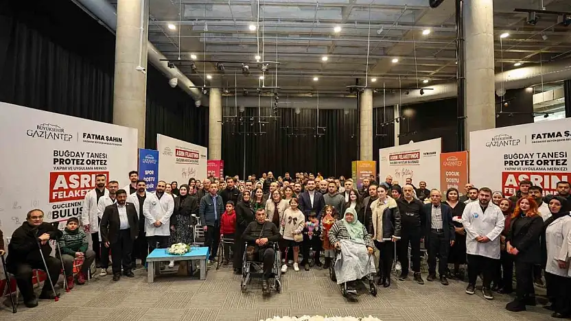 Asrın felaketinde güçlenen hayatlar Gaziantep'te buluştu