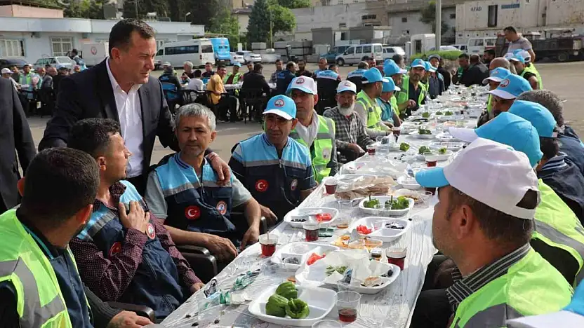 Belediye Başkanı Doğan: 'Emeğe saygı, dayanışmaya güç katmalıyız'