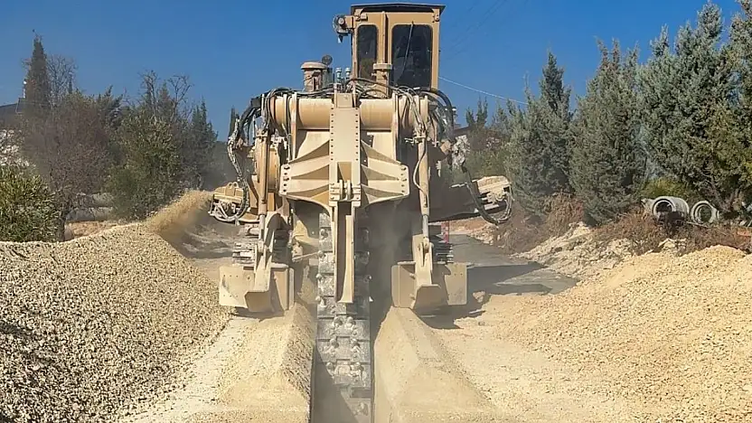 Burç'ta GASKİ'nin altyapı çalışmaları hızlandı