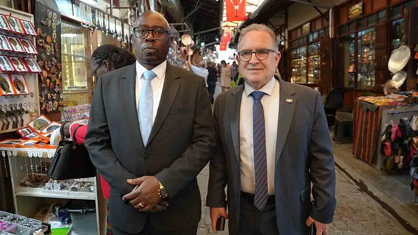 Dominik ve Kenya Büyükelçileri Gaziantep'e hayran kaldı