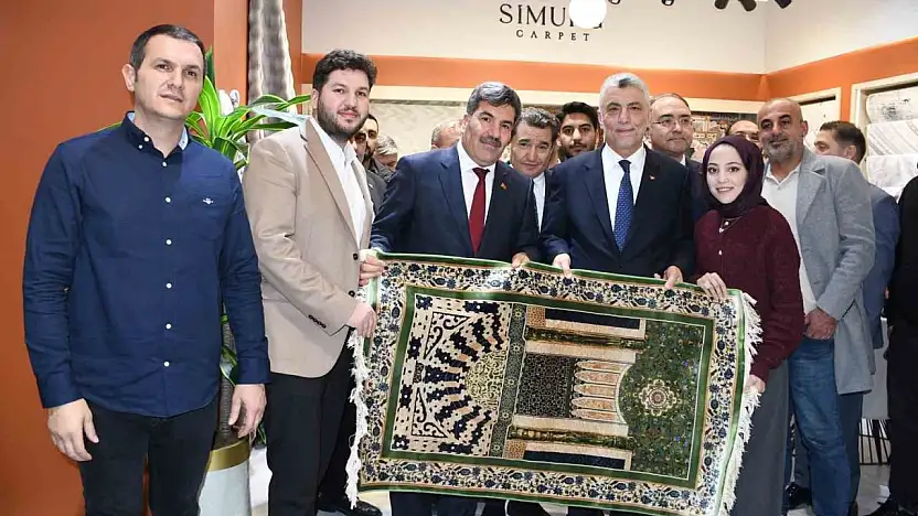 Emeviye Caminin halıları Gazianteplilerin eseri olacak