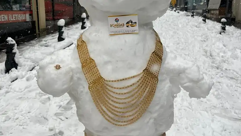 En 'değerli' kardan gelin