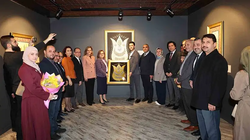 Gaziantep Büyükşehir'den 'Kalemden Kalbe' Hüsn-i hat sergisi