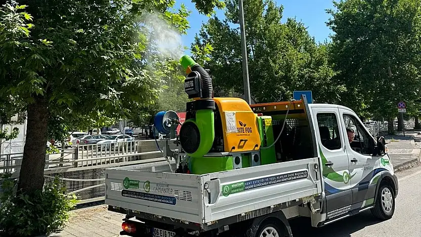Gaziantep Büyükşehir, ilaçlama çalışmalarını arttırdı