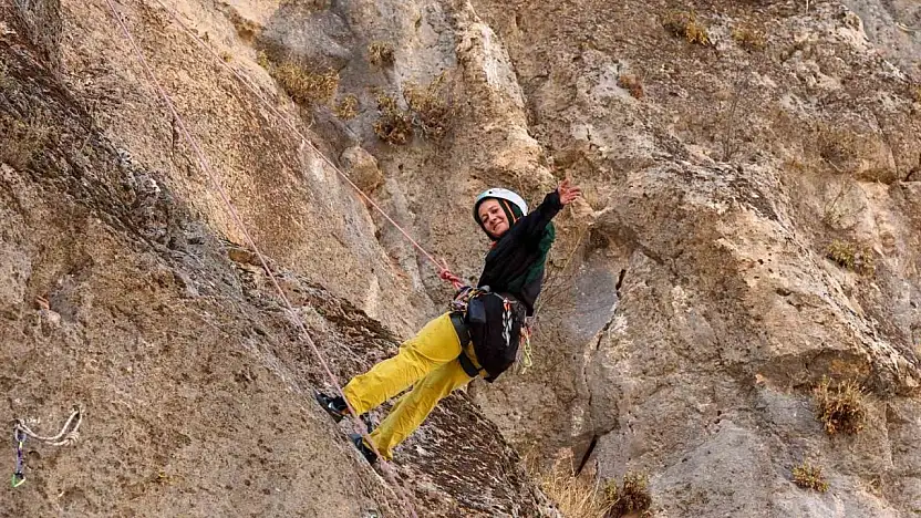 Gaziantep'in kanyonları adrenalin tutkunlarının adresi oldu