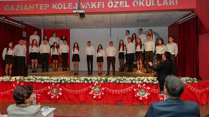Gaziantep Kolej Vakfı Özel Okullarında Cumhuriyet Bayramı coşkusu