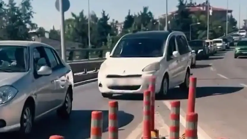 Gaziantep'te 'kaynak' yapan sürücülere 4 milyon TL ceza
