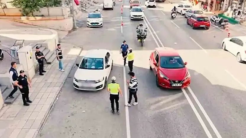Gaziantep'te 118 araca 1 milyon 253 bin TL ceza