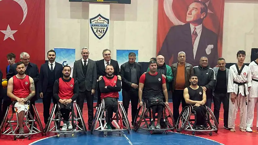 Gaziantep'te 3 Aralık Dünya Engelliler Günü'nde spor dolu anlamlı etkinlik
