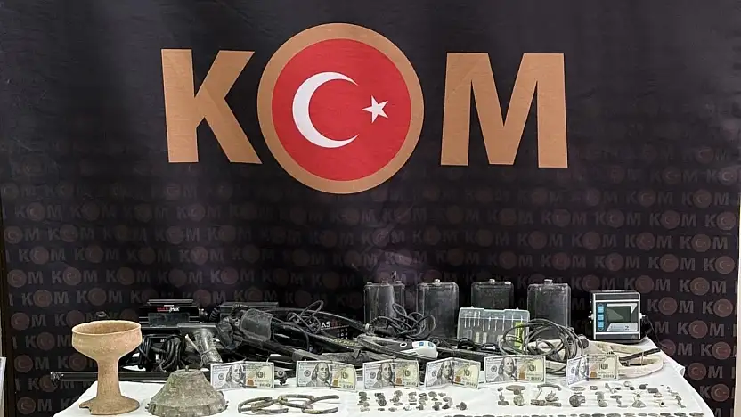 Gaziantep'te 3 bin 127 adet sikke ele geçirildi