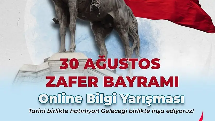 Gaziantep'te 30 Ağustos Zafer Bayramı'na özel online bilgi yarışması