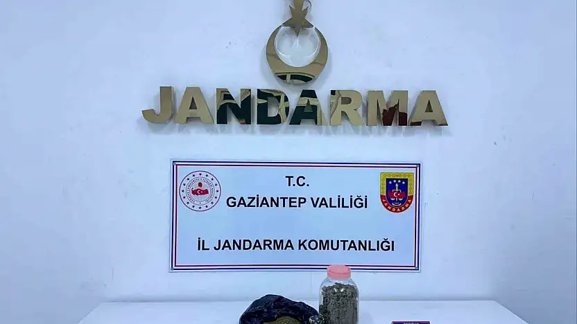 Gaziantep'te 4 kilo skunk ele geçirildi: 1 şahıs tutuklandı