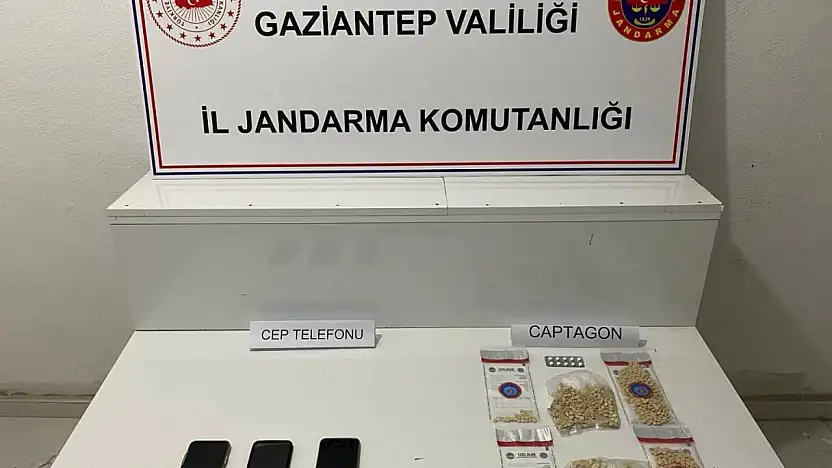Gaziantep'te 5 bin adet uyuşturucu hap ele geçirildi: 2 şahıs tutuklandı