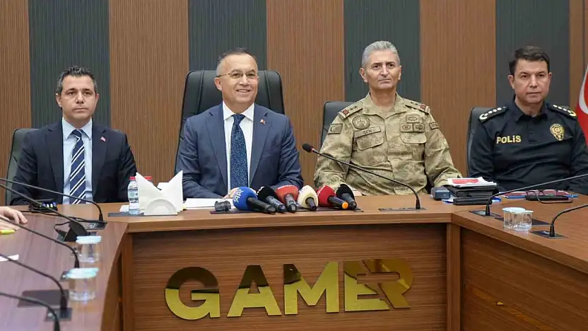 Gaziantep'te 626 terör operasyonu yapıldı, 662 kilo uyuşturucu ele geçirildi