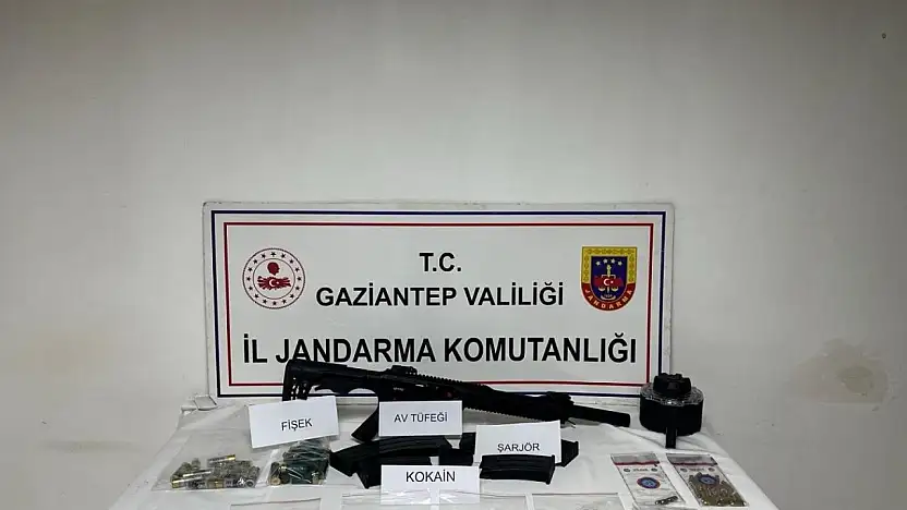 Gaziantep'te jandarmadan organize suç örgütü operasyonu: 3 şahıs tutuklandı