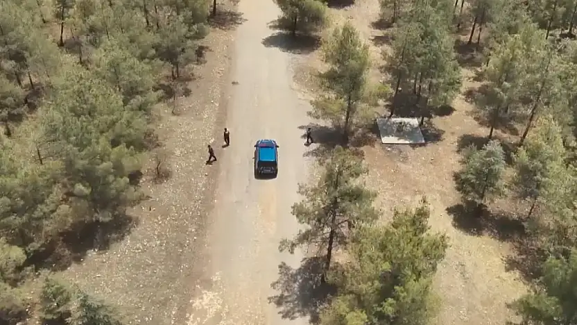 Gaziantep'te jandarmadan orman yangınlarına karşı sıkı denetim