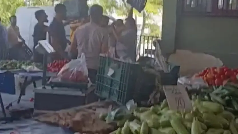 Gaziantep'te pazarcılar arasında kavga: 4 yaralı