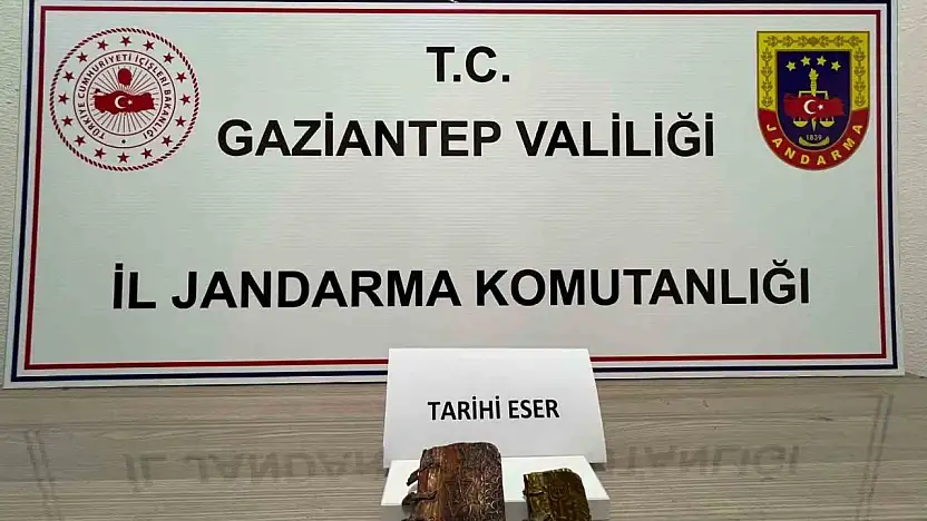 Gaziantep'te sahte tarihi eser dolandırıcısı 2 şahıs yakalandı