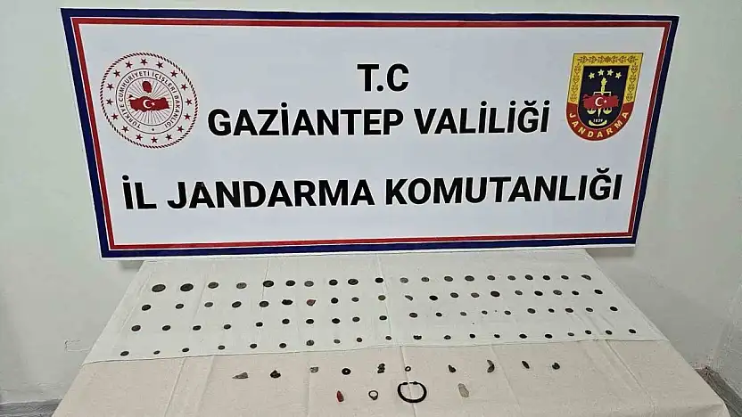 Gaziantep'te tarihi eser kaçakçılığı operasyonu: 1 gözaltı